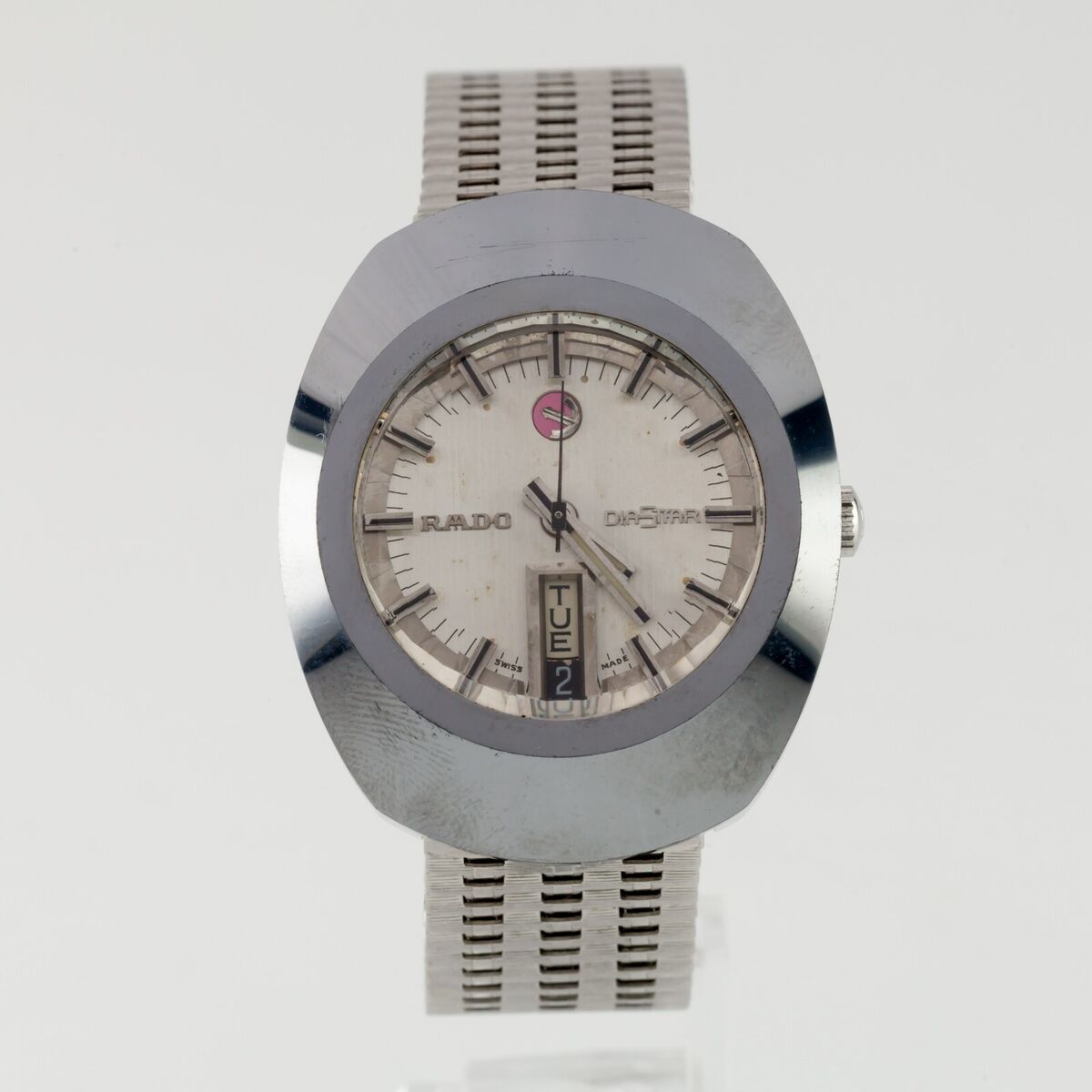 Rado Diastar Men's Automatic Stainless Steel Silver Tone Rado Diastar Men's Automatic Stainless Steel Silver Tone