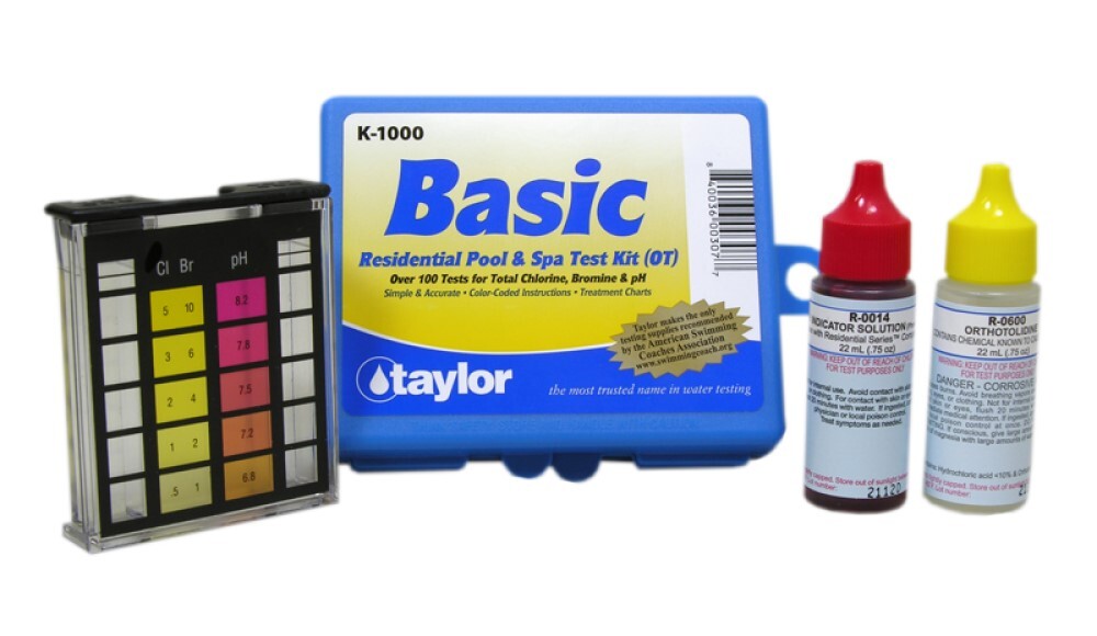 Taylor K 1000 Basic Oto Test Chlorine Bromine Ph Residential Test Kit Taylor k 1000 basic oto test chlorine bromine ph residential test kit