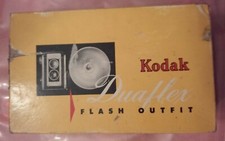 1950s Kodak Flash Outfit Duaflex II Box Camera Orig Box 620 Film Kodet Lens
