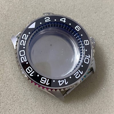 41.5MM Uhrengehäuse 3.8 o'clock Krone Watch Case für NH35/NH36/4R Uhrwerk