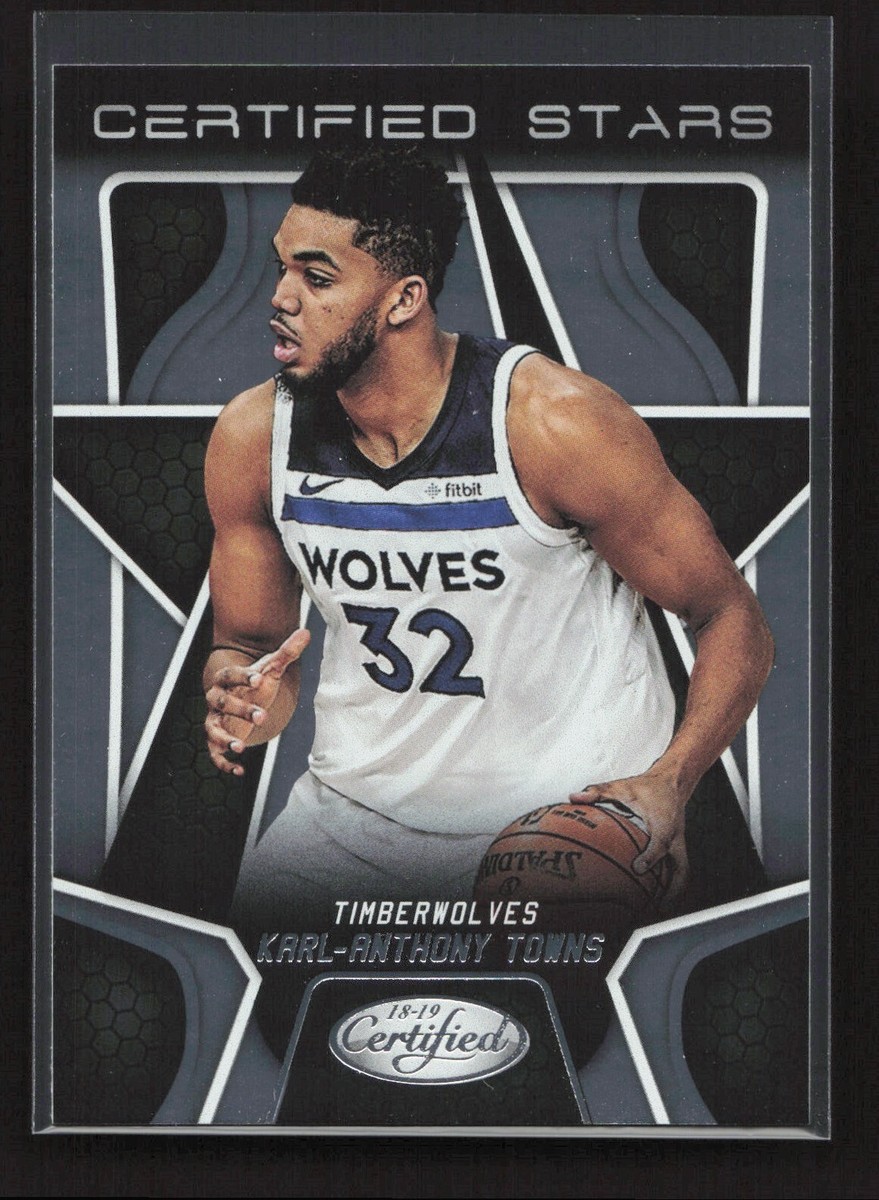 2018-19 Panini Certified Stars Karl-Anthony Towns #CSR-5 2018-19 Panini Certified Stars Karl-Anthony Towns #CSR-5