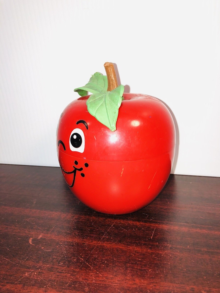 1972 Fisher Vintage Toy Fisher Price Apple Toy Fisher Price