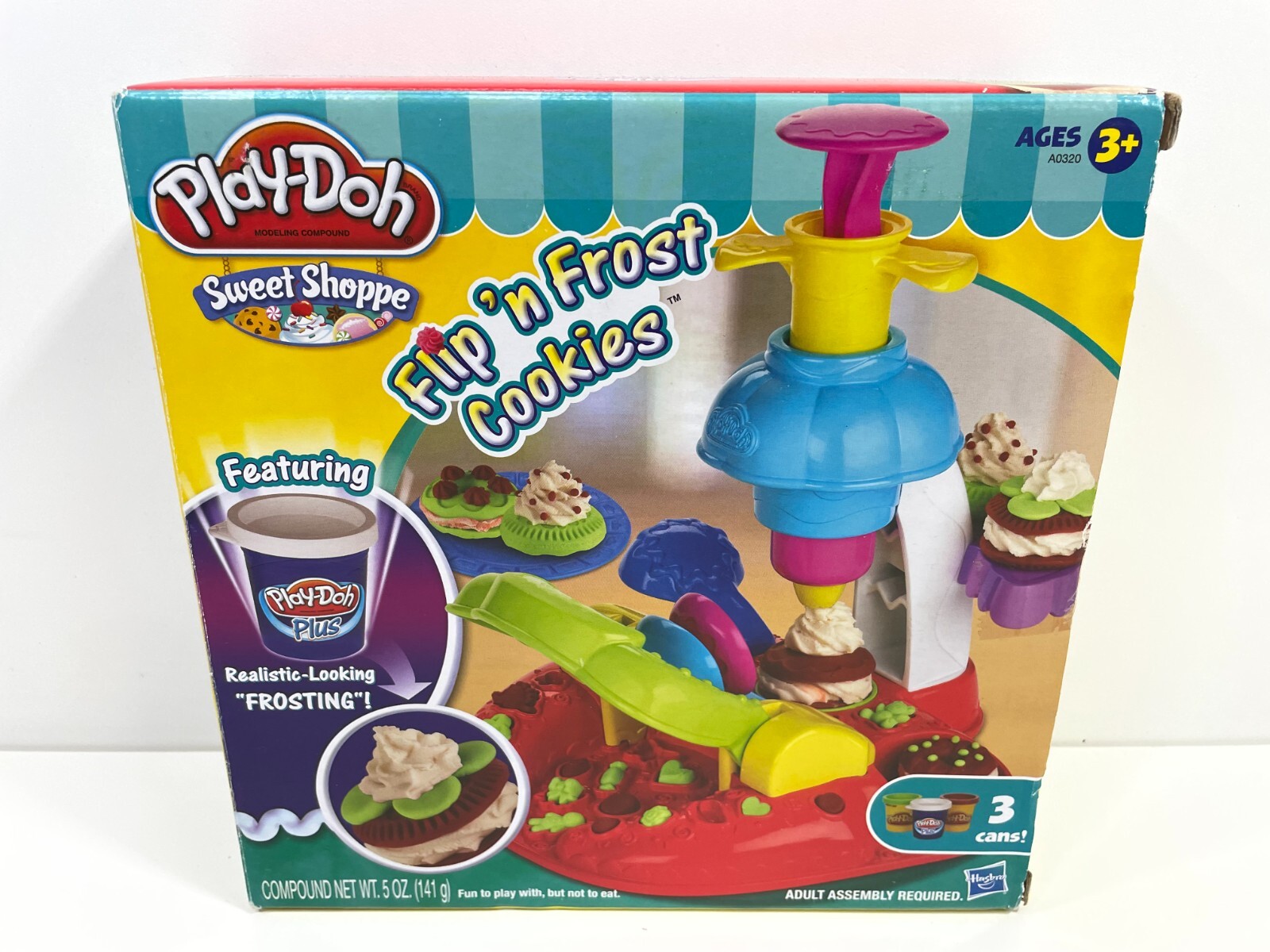 NEW Play-Doh Sweet Shoppe Flip 'N Frost Cookies Set (Discontinued)