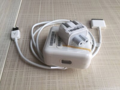 A1070 Firewire 1394 iPod Photo Power Adapter + FW 6Pin to 30Pin Data Cable Cord