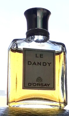 Le Dandy  D  Orsay Rarität Vintage Miniaturen Flakon Selten.