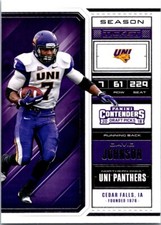 2018 Panini Contenders Draft Picks Season Ticket David Johnson Northern Iowa #27