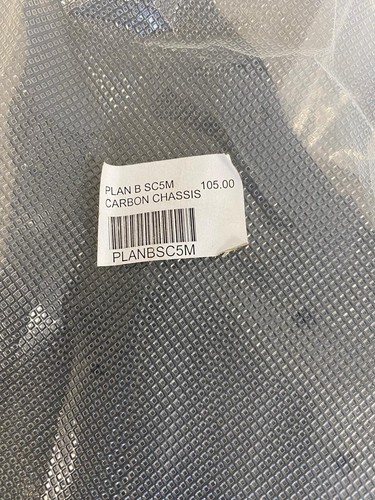 VINTAGE PLAN B SC5M CARBON CHASSIS PLANBSC5M - Picture 2 of 3
