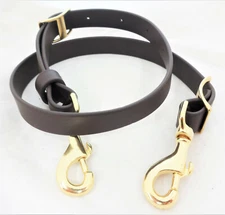 Tie Down Strap Brahma Webb Horse Tack Western Tiedown Webbing Brass Snap Colors