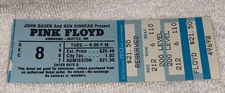 PINK FLOYD 1987 CONCERT TICKET STUB KINGDOME DAVID GILMOUR RICK WRIGHT  Ephemera