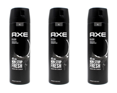 Axe Deospray Black XL Größe , 3x200ml EAN8720181025891 AV