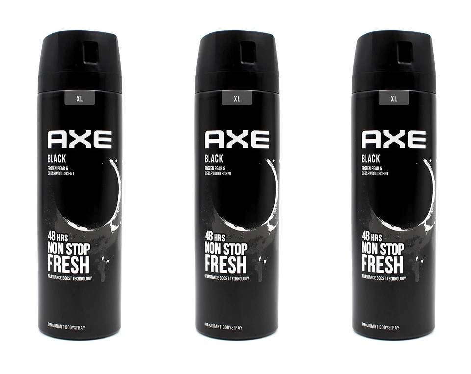 Axe Deospray Black XL Größe , 3x200ml EAN8720181025891 AV