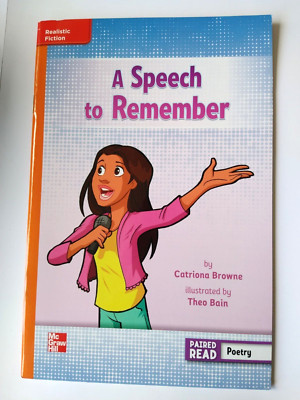 Reading Wonders Leveled a Speech to Remember : Approaching Unit 4 Week 5 Grad...