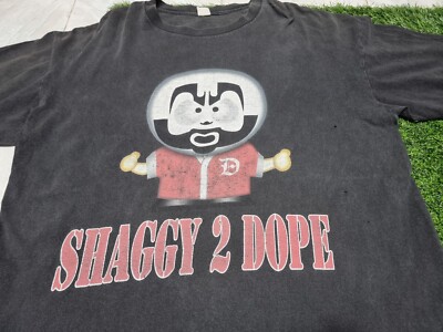 rare vintage Insane Clown Posse Shaggy 2 Dope South Park T-Shirt