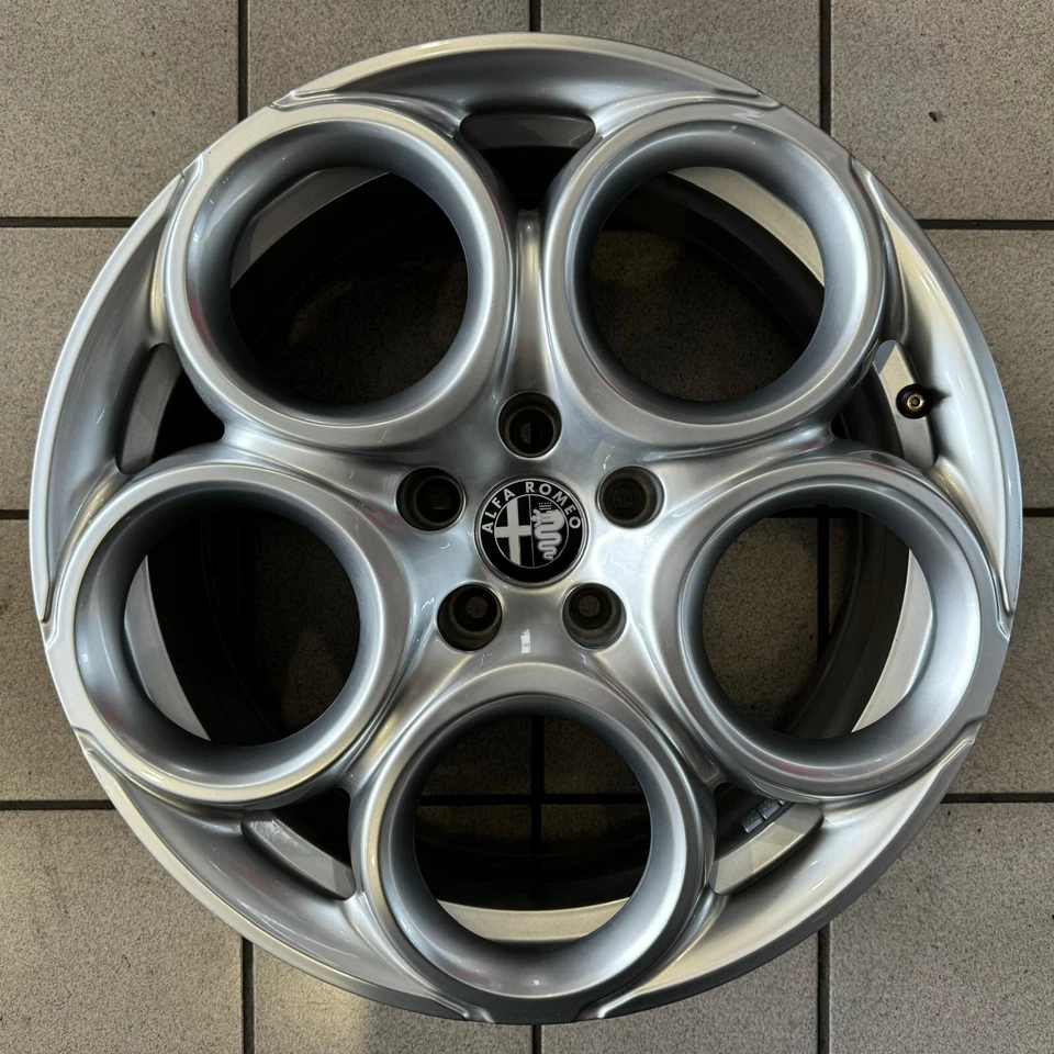 4 Cerchi in lega originali Alfa Giulia Giulietta Stelvio Tonale da 18" DEMONTATI - Bild 3 von 4