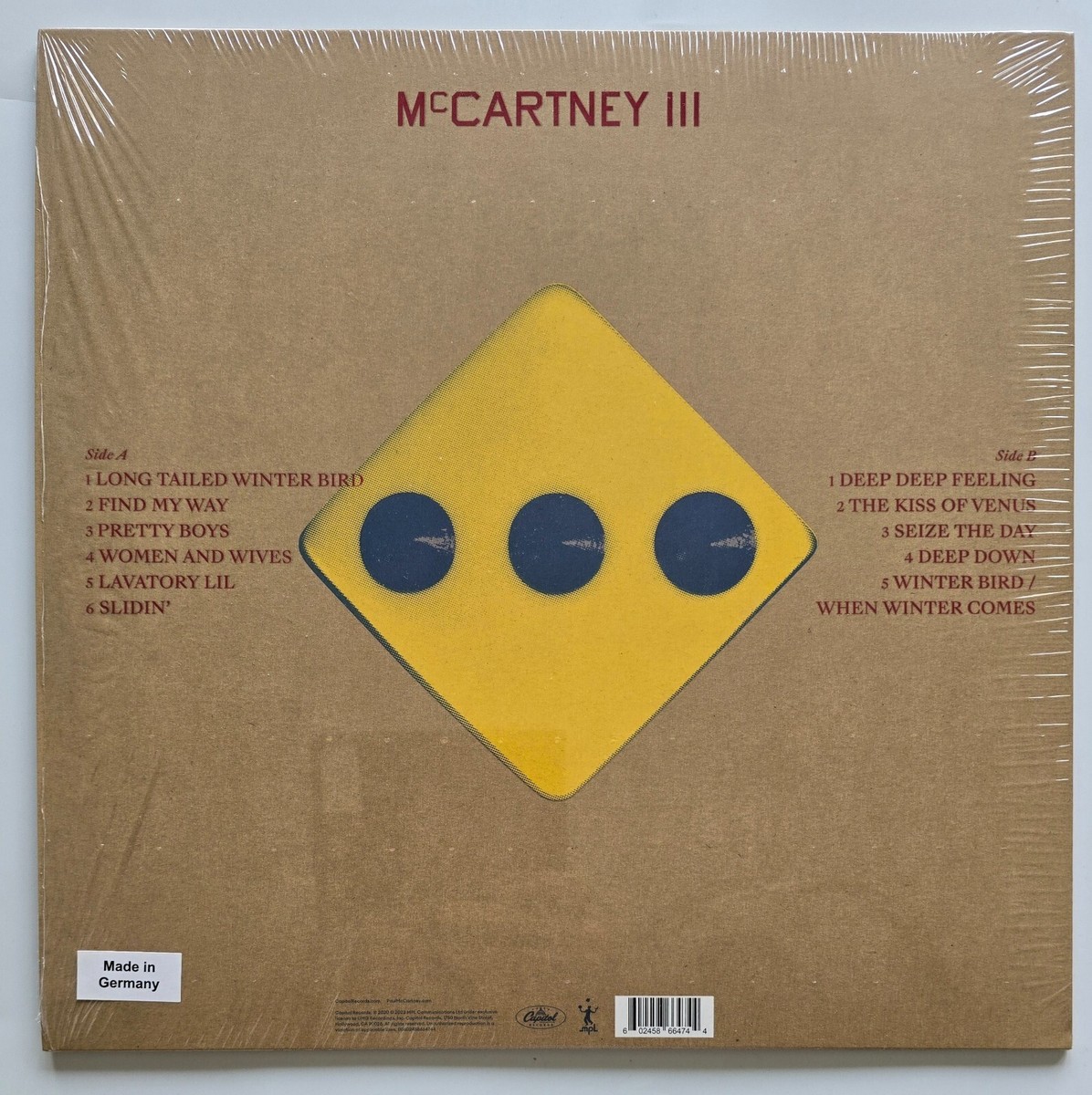 PAUL McCARTNEY McCartney III - 3x3 Store Only Multicoloured Vinyl