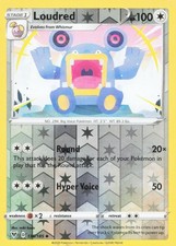 LOUDRED 136/185 VIVID VOLTAGE POKEMON REVERSE HOLO NEAR MINT