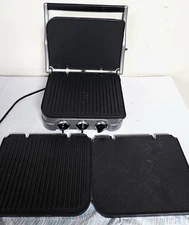 Cuisinart Griddler GR-4 Panini Press Grill & Griddle w/ Removable Plates