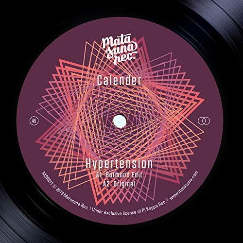 Calender Hypertension/Ritmo Latino 12 Inch Vinyl MSR011 NEW