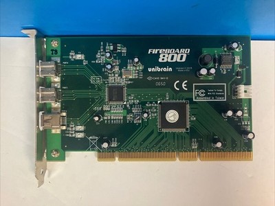 FireBoard 800 Unibrain C4V0 94V-D With IEEE 1394 FireWire 400 / FireWire 800 ~