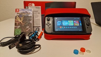 Nintendo Switch HAC-001(-01) Joy-Controller Bundle 32GB Handheld-Spielekonsole -