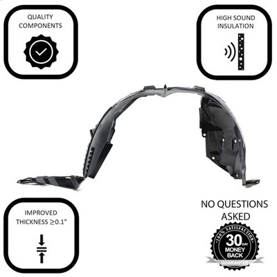 Front Left Driver Side Fender Liner For 2016-2018 Nissan Altima