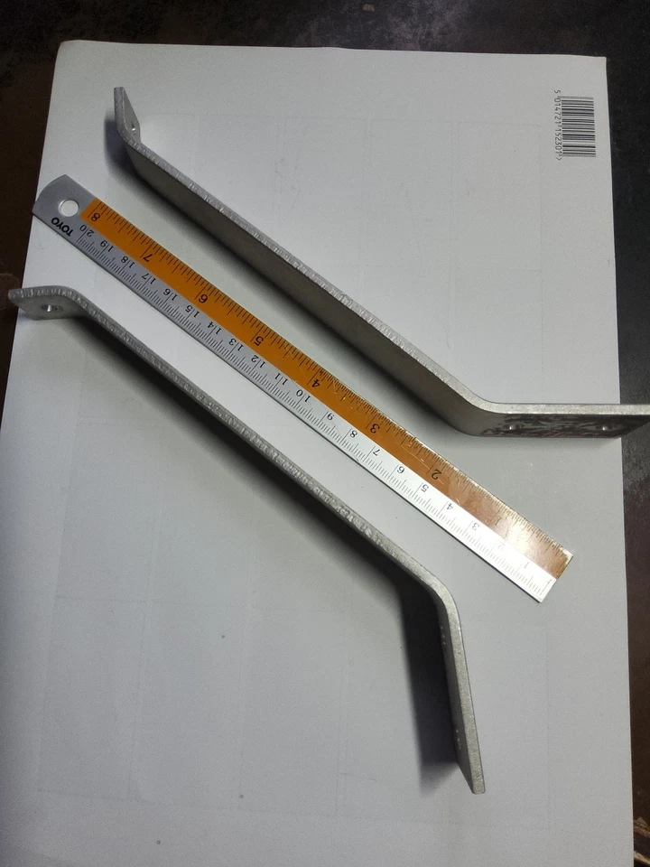 Decathlon aluminium RC Aircraft Paired Landing Gear Struts  - Large 12" Wide - Image 2 of 4