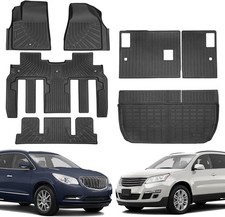 Floor Mats  Cargo Liner Fit for Chevy Traverse 2009-2017  for Buick Enclave...