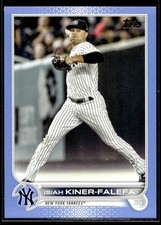 2022 Topps Update Father's Day Powder Blue Isiah Kiner-Falefa 29/50 New York