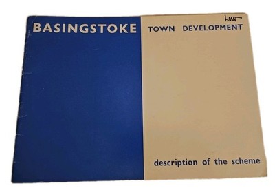 Basingstoke Town Development Scheme 1960s Urban Planning Architecture London LCC