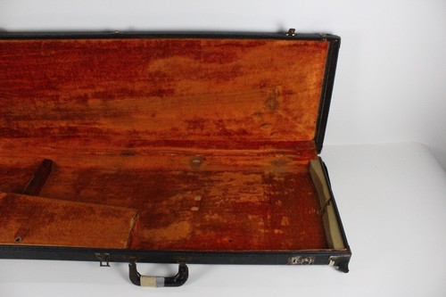 1966 Vintage Fender Stratocaster Telecaster ~Hardshell CASE Orange Interior 1967 - Picture 6 of 10