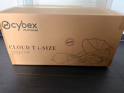 Cybex Platinum Cloud T i-Size Babyschale Sepia Black Neu OVP