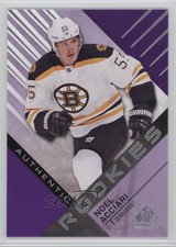 2016-17 SP Game Used Authentic Rookies Purple Noel Acciari #154 k4g