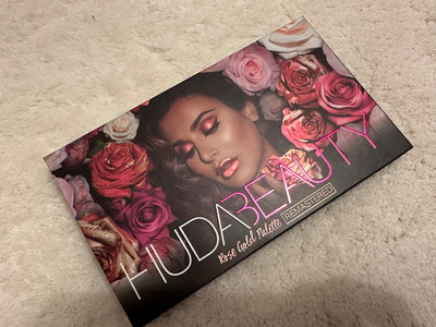 Huda Beauty Rose Gold Remastered  Palette neu Lidschatten Lidschattenpalette