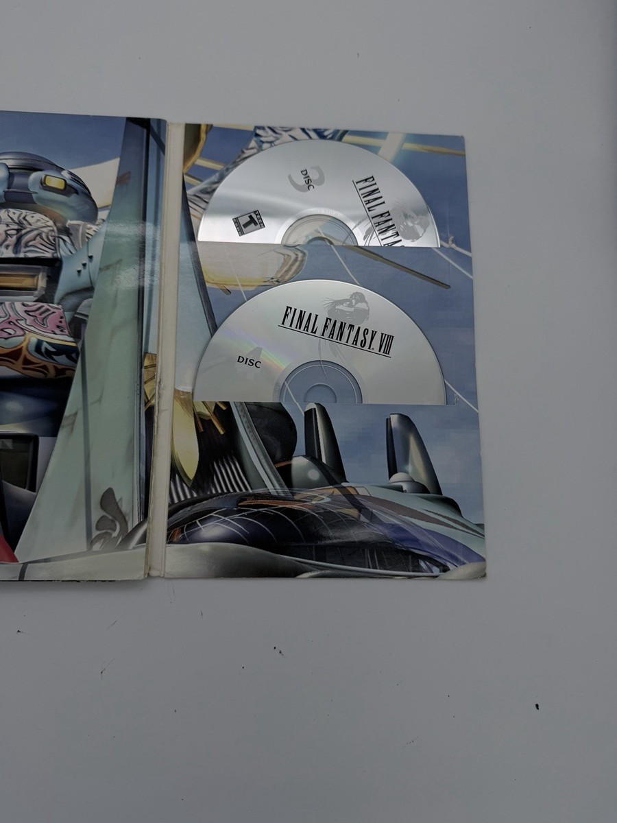 Final Fantasy VIII 8 (PC) Game by Squaresoft No Manual, 5 Discs