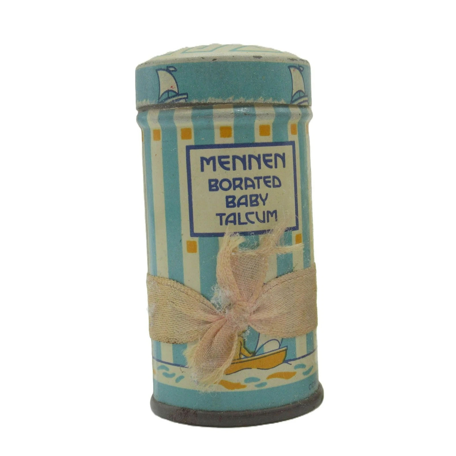 Vintage Rare 2" Mennen Borated Baby Talcum Tin Nursery Dolls Collectible Decor
Opens in a new window