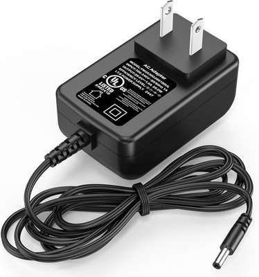26V Stick Vacuum Charger Fit for Voweek VC08 Ultralight Cordless black 