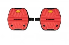 New Look Geo City Grip Flat Clipless MTB Mountain Bike / Cycling Pedals. Red