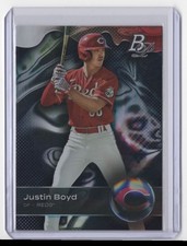 2023 Bowman Platinum Top Prospects Justin Boyd Cincinnati Reds #TOP-65