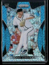 2019 Panini Prizm #283 Chad Sobotka Blue Mojo Prizm #/399