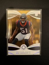 2023 Panini Gold Standard Football Will Anderson Jr #OP-7  Gold Foil 18/24