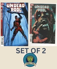 UNDEADPOOL #1 SET OF 2 GIST MAIN COVER + VARIANT NM MARVEL COMICS AOR X-MEN