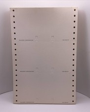Rolodex C35-CF Continuous Form Cards Continuous Feed Blank Rotary File Cards Vin