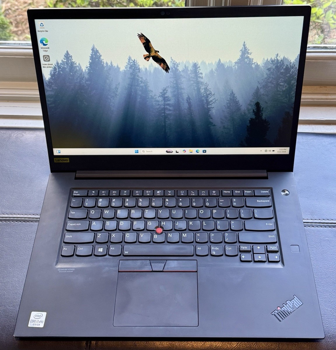 中古美品PC Lenovo P1 Gen 3 i7-10850H 32G 1T Lenovo ThinkPad P1 Gen 3 i7-10850H 32GB 1TB SSD Quadro T1000 W11