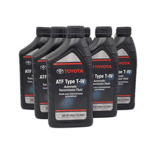 Toyota Lexus Genuine Oem Atf Type T-iv Fluid 1qt Pack Of 6 Toyota Lexus Genuine Oem Atf Type T-iv Fluid 1qt Pack Of 6