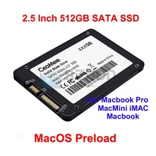 NUOVO 2.5" 512GB SSD Hard Drive SATA F Apple Macbook Pro 17" A1297 2009 2010 2011