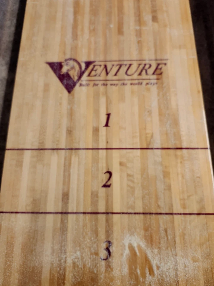 Shuffleboard Table Venture 22' 二手 - 2 件上衣 - 游戏室商店 07004 — 第 3/4 张图片