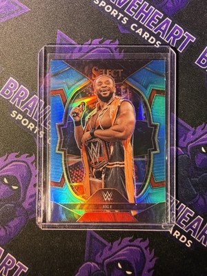 2023 Panini Select WWE Big E Concourse Light Blue #110/249