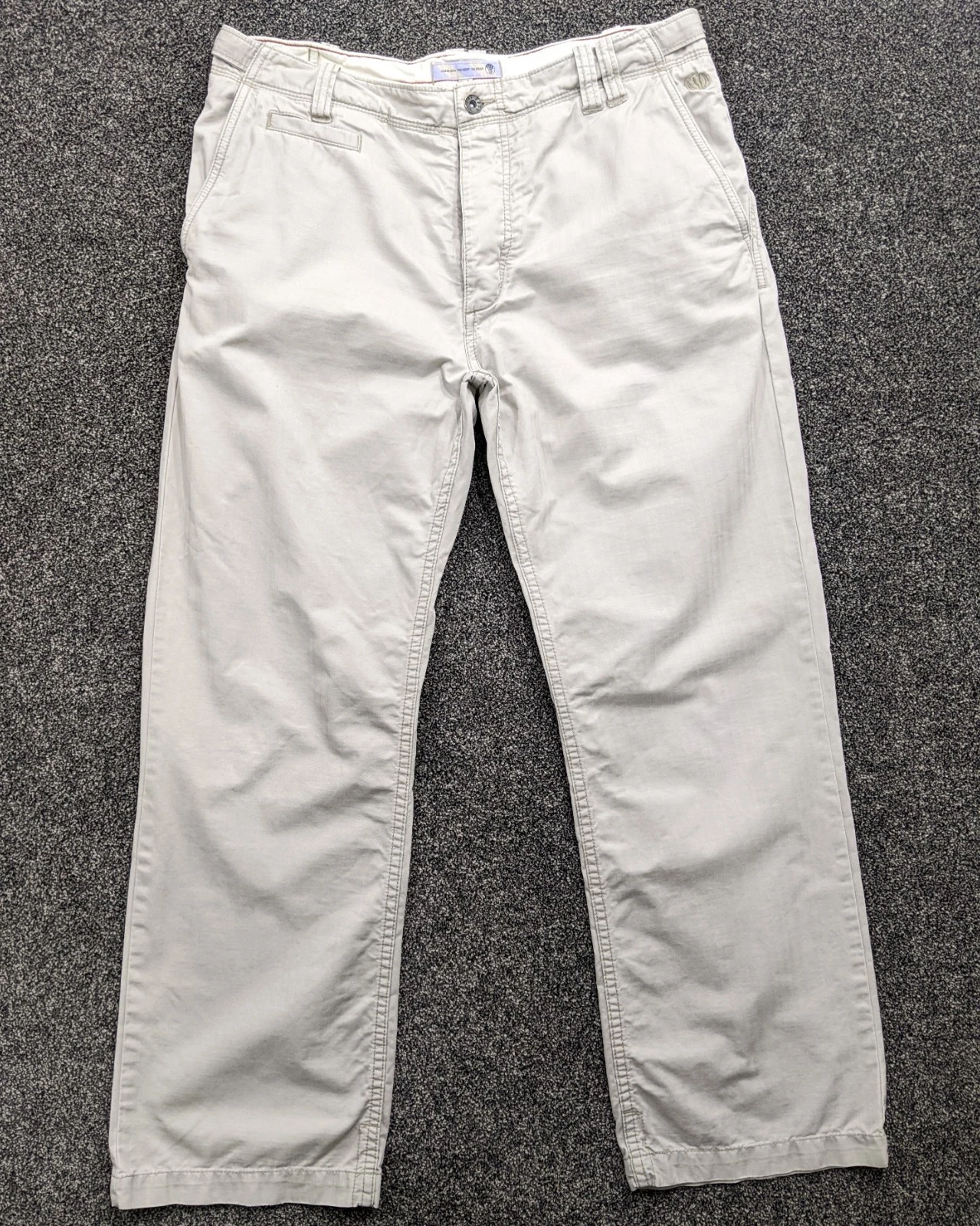 Fat Face Men's Chino Trousers 34S Stone Beige Cotton Straight Leg Skate Casual
Opens in a new window