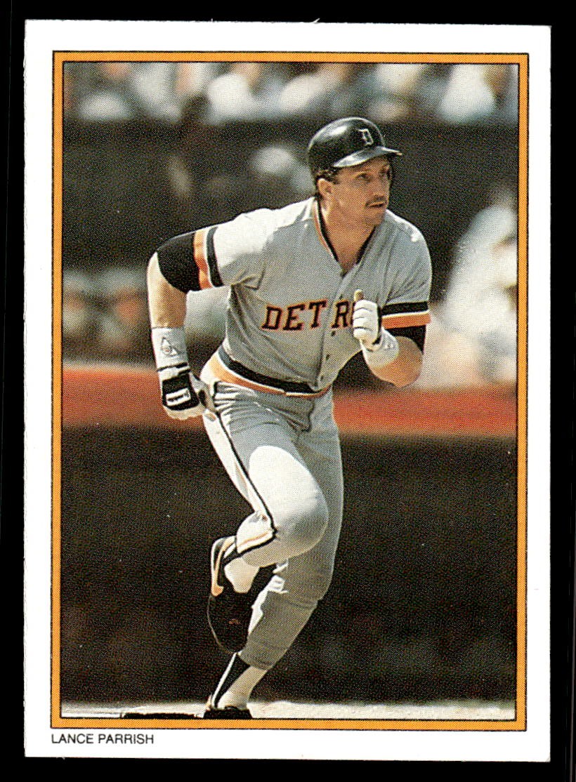 1987 Topps All-Star Set Collector's Edition Glossy Send-Ins - Lance Parrish #58