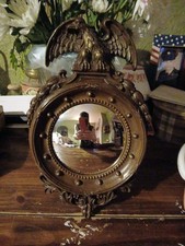 Vintage Homco #2340 Eagle Porthole Mirror Made In USA